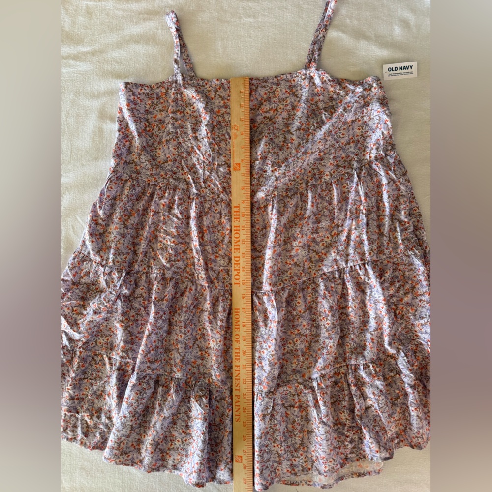 Old Navy Floral Mini Dress Women’s XL NWT Lightweight Summer Dress - Picture 4 of 8